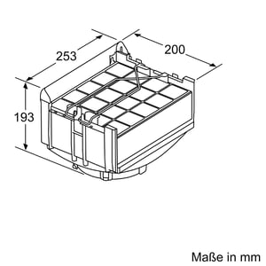 Long Life Umluftset 17002117 Originalersatzteil von Bosch