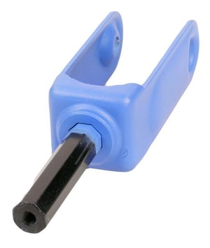 Vordergabel Segway-Ninebot AB.00.0014.02 blau für E-Scooter E8 Lenker