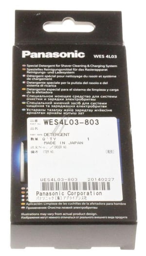 Spezialreiniger für Rasierer Panasonic WES4L03803 Reinigungssystem 3x15ml