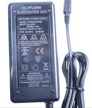 Ladegerät SoFlow 800.250.57 für E-Scooter SO1 Pro