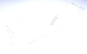 Untere Flaschenkonsole für Kühlschrank Candy Hoover 49041965 Flaschenfach unten