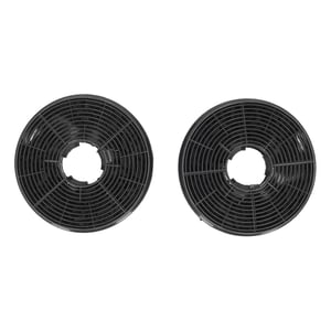 Kohlefilter passend für Candy 49040890 105mmØ für Dunstabzugshaube 2Stk 10108212