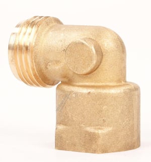 Anschlussbogen für Ofen Teka 81211835 Flüssiggas Verbinder