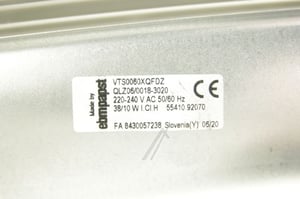 Kühlventilator für Hisense/Gorenje Ofen 807357 Doppelgeschwindigkeit