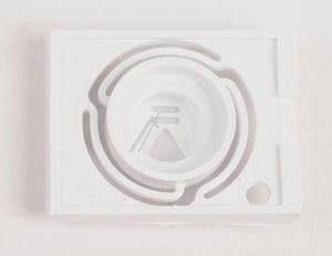 Start-/Pause-Taste für Whirlpool Waschmaschine 488000510758 Knopf weiß