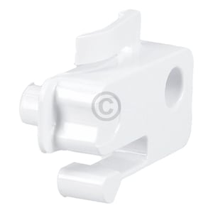Gefrierfachklappenstopper links für Kühlschrank Whirlpool 488000506171 links, Kunststoff, weiß