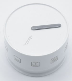 Drehknopf weiß für Amica Ofen 9071828 CODE2V2