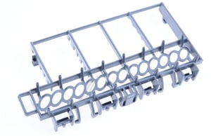 Besteckeinsatz für Geschirrspüler Whirlpool 481290508846 grau