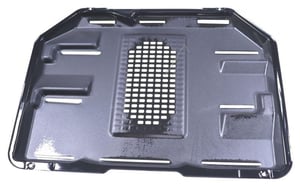 Rückwand für Backofen Beko 219440146 Hitzeschutzblech