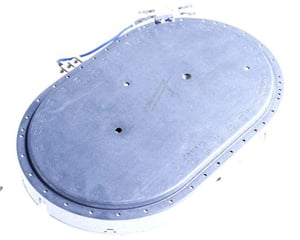 Kochplatte 1500W+900W für Candy Ofen 42830984 Ceranfeld, Stark