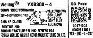 Motor 00146033