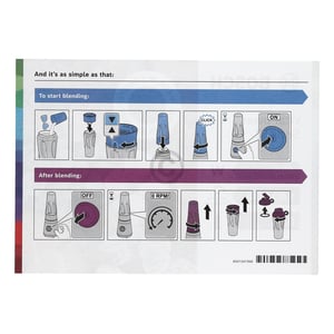Flasche zum Mitnehmen Tritan™ Bosch 12054469 für Standmixer Bosch