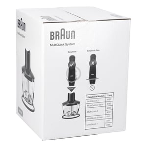 Zerkleiner schwarz MK30BK (500ml) Braun 0X81364498 für Stabmixer