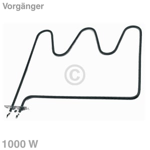 Heizelement Unterhitze 1000W 230V 357003806 AEG, Electrolux, Juno, Zanussi
