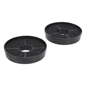 Kohlefilter passend für Candy 49040890 105mmØ für Dunstabzugshaube 2Stk 10108212