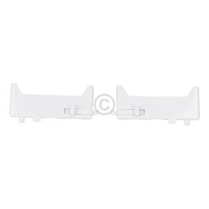 Halter Set links + rechts für Lampenabdeckung Bauknecht C00980501 in