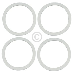 Dichtung BOSCH 00047972 Rührschüssel / Knethakenbuchse für Küchenmaschine 4Stk