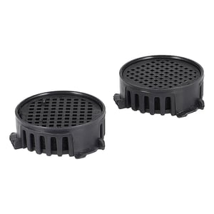 Kohlefilter Set 45mmØ passend für Miele 10806820 BLUPARTS in