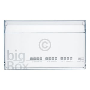Schubladenblende für BigBox Gefrierteil SIEMENS 11000421 in KühlGefrierKombination