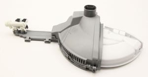 Einspülkammerdeckel Whirlpool/Indesit Waschmaschine C00738462 Hot/Ari