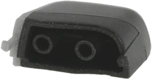 Tastenkappe für Bügeleisen BSH-Gruppe 00637589 Druckknopf, schwarz