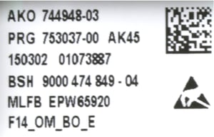 Bedienmodul 11005766