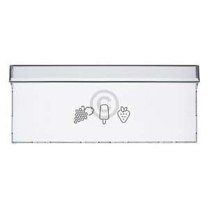 Gefrierschubladenblende oben mitte für Gefrierteil Blomberg 4640511200 in KühlGefrierKombination