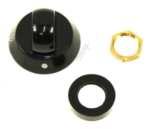 Drehknopf schwarz für Dometic Ofen 105310307 Gasdrehknopf