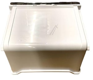 Gefrierfachbox mit Zierleiste für Kühlschrank AEG 4055536389 silber, Kunststoff