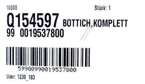Bottich für Staubsauger Electrolux AEG 4055483244 Staubbehälter