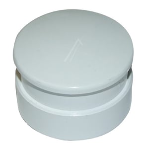 Knopf-Abdeckung weiß für Waschmaschine Electrolux AEG 1245896301 Waschmaschinen-Bedienelement