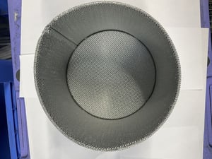 Acc0197374 Metallfilter für Dunstabzugshaube Elica GF07GA Zylinderfilter, 8-lagig