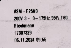 Umwälzpumpe für Ofen Bleckmann Flüssigkeitsförderung