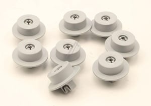 Rolle Unterer Korb für Ofen Smeg 767410325 Rolle für Geschirrkorb