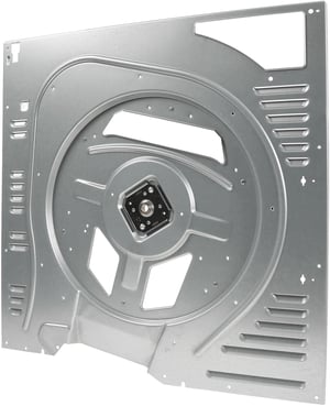 Rückwand für Trockner Bosch 00713601 weiß