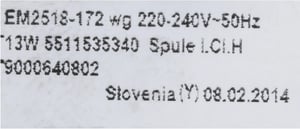 Lüftermotor 00642277