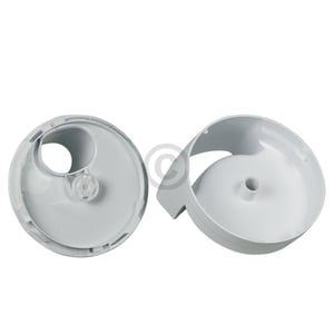 Durchlaufschnitzlergehäuse BOSCH 00653294 kpl mit Mitnehmer etc für Küchenmaschine