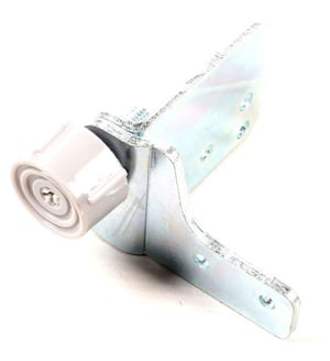 Verstellbarer Kühlschrankfuß für Whirlpool Indesit 482000032046 links, silber, Kit