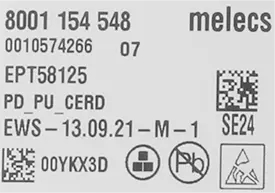 Leistungsmodul programmiert 00630446