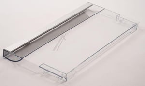 Klappenabdeckung für Kühlschrank Vestel 42338933 weiß-grau für Gefrierfach