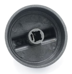 Knopf für Amica Ofen 9070458 Silber Drehknopf