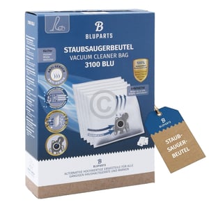 Filterbeutel passend für Miele 9917710 Typ FJM für Bodenstaubsauger 5Stk + Vorfilter