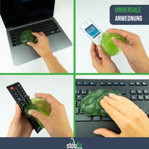 Reinigungsgel [B-Ware] - Staubreiniger für Auto, Tastatur, Computer, Laptop