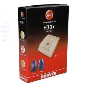 Staubsaugerbeutel H30+ für Staubsauger Candy Hoover 09178286 5 Stück