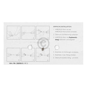 Klemmringadapter 3/4"x15mm für Anschlussarmatur Wohnraumheizkörper