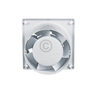 Wohnraumventilator 100erR weiß mit Kugellager Timer für Wand Decke Bad Toilette etc