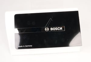 Schalengriff Grundkörper für Waschmaschine Bosch Siemens 12050239 Weiß Schwarz iSensoric