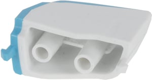 Tastenkappe für Bügeleisen Bosch 10001975 Druckknopf, weiß