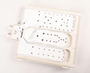 Wasserverteiler für Waschmaschine Vestel 42076601 Kaltwasser, Waschmittelfach