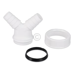 Doppel-Schlauchanschluss 1 1/2" für Siphon TECURO 58752 TECURO